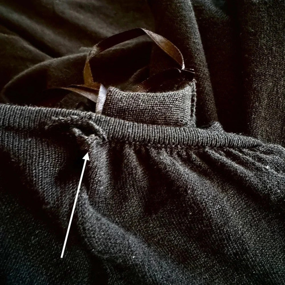 Bec & Bridge Knit Cutout Jimi Maxi Dress Black Size 2 with FLAW - Picture 9 of 10